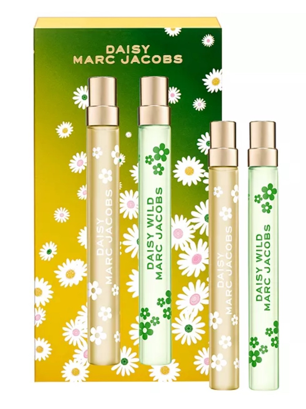 Marc Jacobs Daisy gift set 2 travel size Daisy Wild & Daisy- New in box